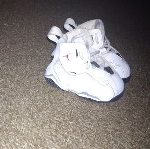 Kids shoes Jordans, 4c, white black